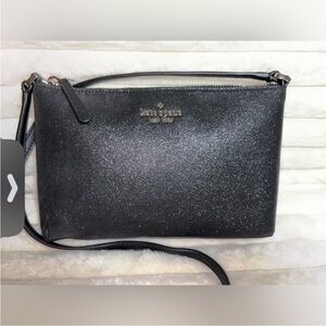 Kate Spade Sparkling Black Crossbody Bag